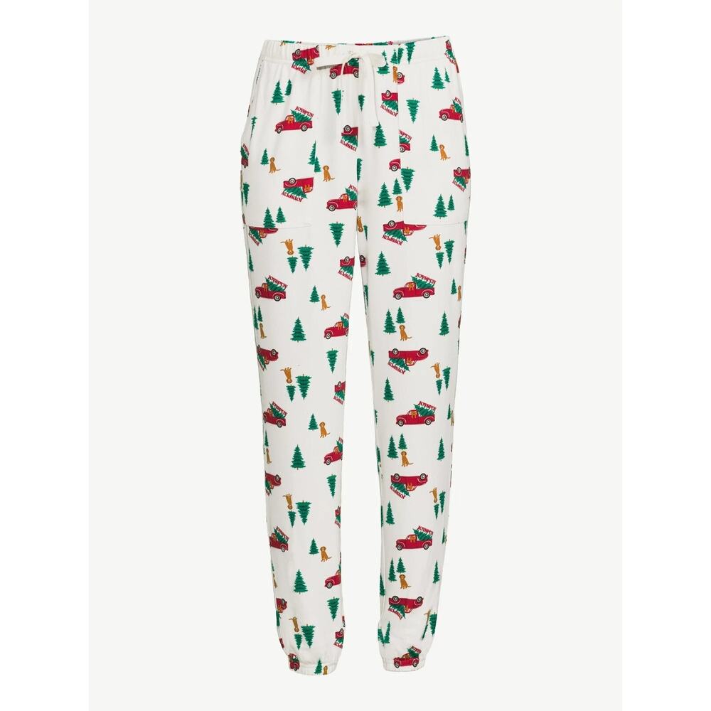 WOMEN'S JOYSPUN HACCI KNIT SLEEP JOGGER PAJAMA PANTS SIZE 3X 22W-24W NWT